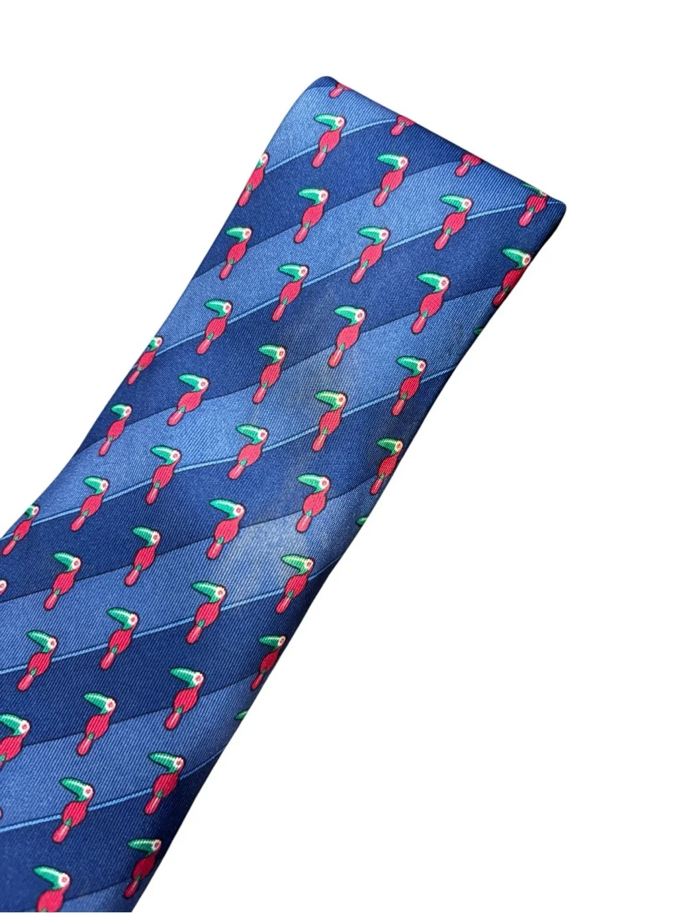 HERMÈS silk tie